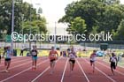 Under-13 girls 100 metres. Photo: David T. Hewitson/Sports for All Pics